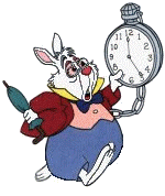 S-TROUBLE Lapin Horloge Poker Party Cartoon icône Boucles doreilles Alice au Pays des Merveilles Boucles doreilles 